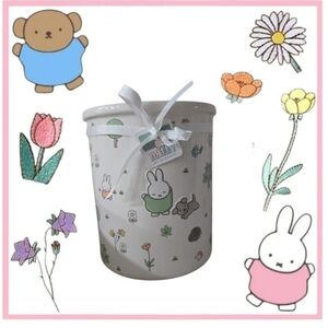 Miffy utensils holder Rare ceramic kitchen Rae Dunn bts hellokitty